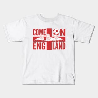 England Football Fan Kids T-Shirt